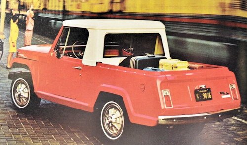 Kaiser Jeepster C-101 specifications (1966-1971)