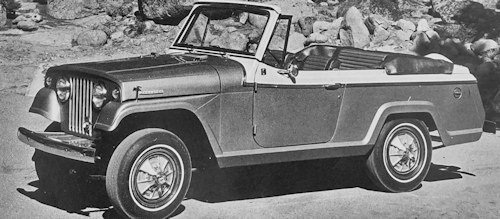 Kaiser Jeepster C-101 Technical details (1966-1971)