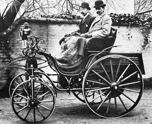 Lutzmann Anhaltische Motorwagenfabrik Dessau , Germany from 1895 to 1898
