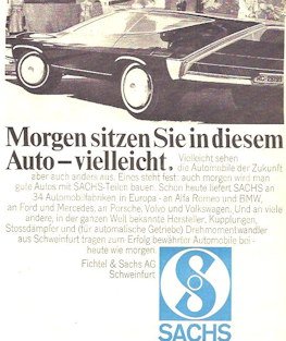 Fichtel & Sachs Automotive manufacturer Schweinfurt Germany 