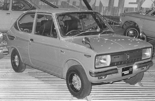 Suzuki Fronte 3rd gen car history (1970-1973)