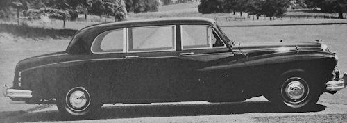 Daimler DR450 Limousine Technical details and specifications (1961-1968)