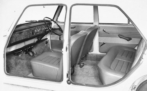 Riley Kestrel Technical details (1965-1969)