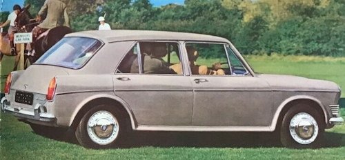 Riley Kestrel car specifications (1965-1969)