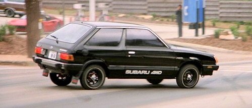 Cannonball Run  1980 Subaru DL 4WD Hatchback  