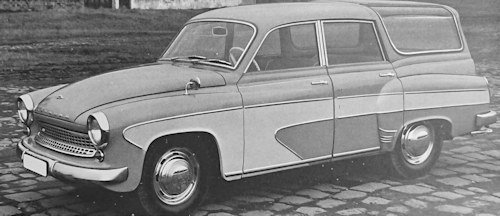 Wartburg 311 Technical details
