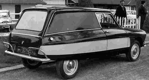 Citroen Ami 6 Technical details and specifications (1961-1969)