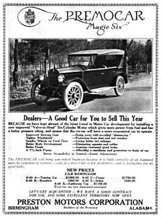 Preston Premocar. Motors 