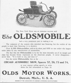Oldsmobile Olds Motor Vehicle Co
