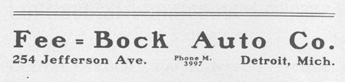 Fee-Bock Automobile Company