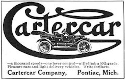 Cartercar History