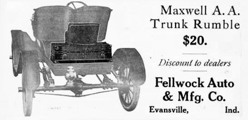 Fellwock Automobile Manufacturing Company Automotive manufacturer Evansville, Indiana; USA From 1907 to 1908.