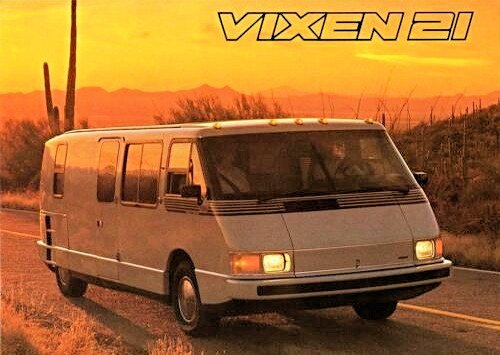 Vixen Motor Company Vehicle manufacturer USA From 1986 to 1989.