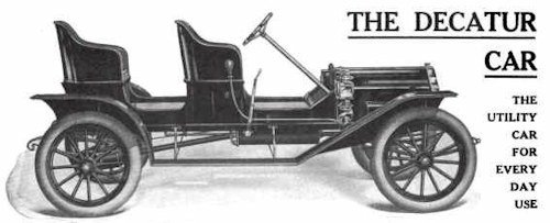Decatur Motor Car Company  Automotive manufacturer of Decatur, Indiana. United States from 1909 to 1912.