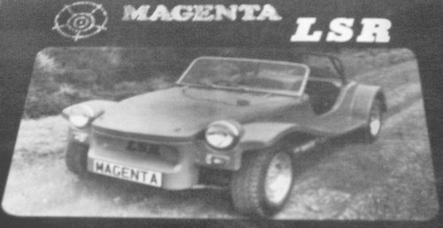Magna Sport -Lightspeed Panels  Automotive kit Car manufacturer of United Kingdom From 1972 to 1988.