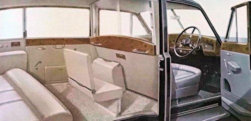 The Vanden Plas Princess 4 Litre  limousine history