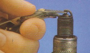 spark plug service adjustment
