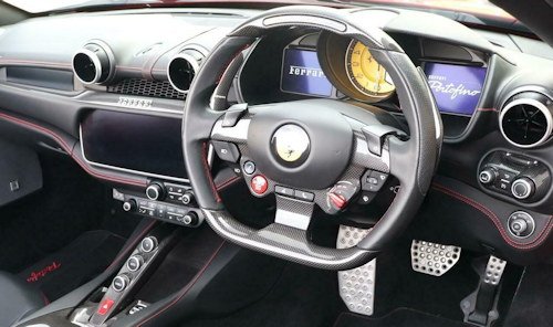 Ferrari Portofino dash