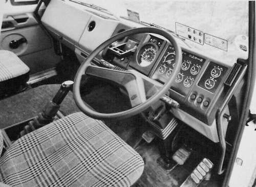 Leyland Cruiser Lorry dash