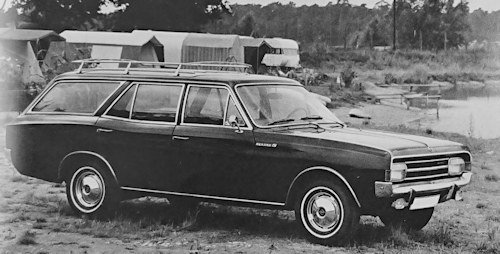 Opel Rekord D estate  Technical details and specifications