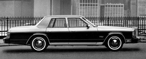 Dodge St. Regis spec