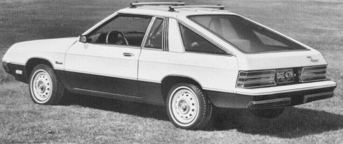 Dodge Omni 024 rear