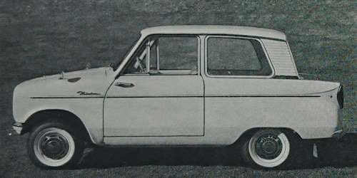 Mitsubishi Minica 1st generation history (LA 20/21/23)