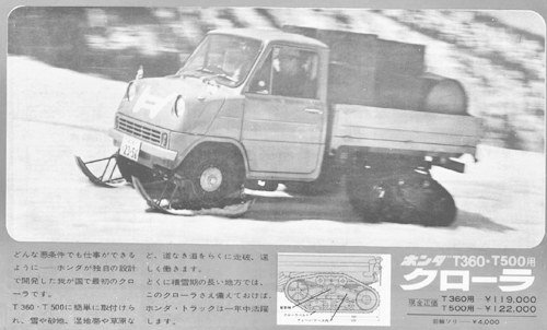 Honda T360 T500