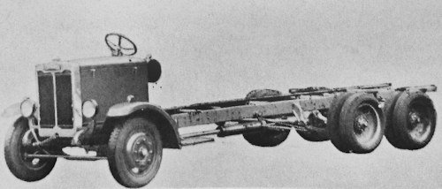 GARNER MOTORS Ltd truck chassis