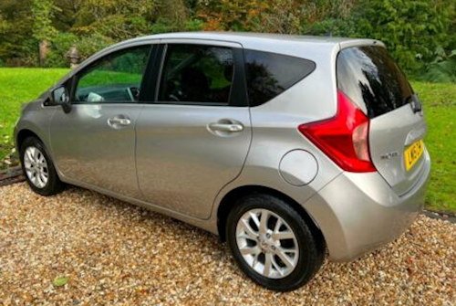 Nissan Note 2nd generation rear