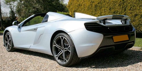 McLaren 650S rear