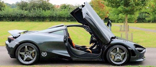 McLaren 720S Technical data 