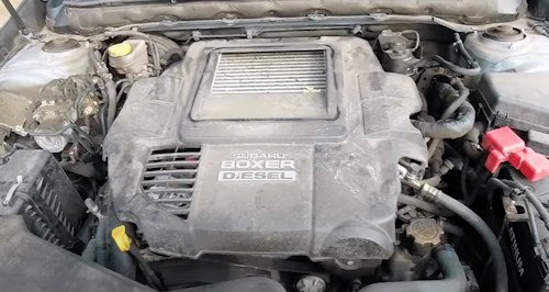 Subaru EE diesel engine