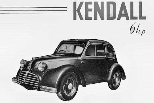 Kendall (Grantham Productions Ltd) Automotive manufacturer of Great Britain from 1945 to 1946. 