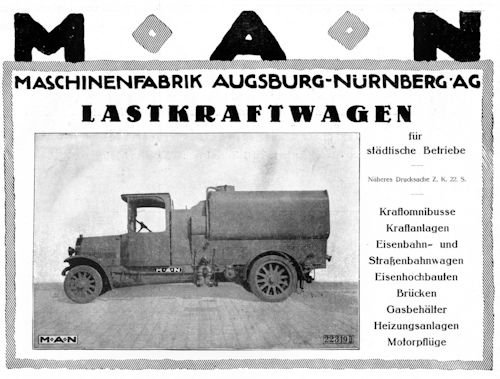 MAN Nutzfahrzeuge AG history Commercial vehicles in Munich , Germany