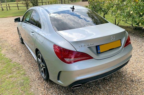 Mercedes-Benz CLA 117 rear