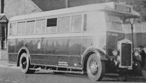 Morris Dictator Bus history
