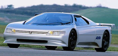 Peugeot Oxia concept car history 