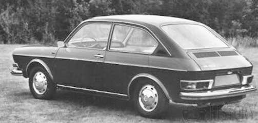 VW Type 4 411 Technical details (1968-1972)