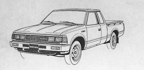 Nissan Datsun 720 pick up truck range