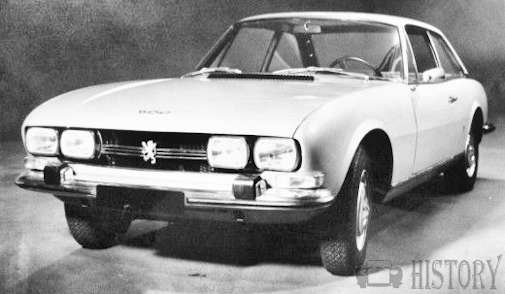 Peugeot 504 Coupé and convertible Technical details