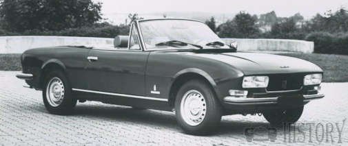 Peugeot 504 Coupé and convertible