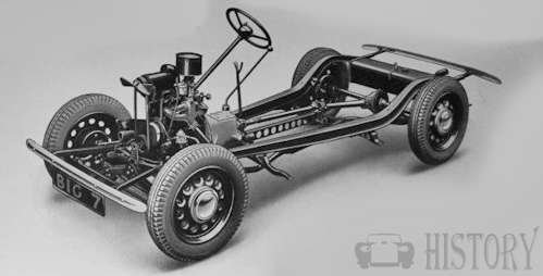 Austin Big 7 chassis
