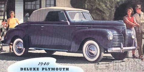 Plymouth Deluxe Models P10, P11, P11D and P12 (1940-1941) 