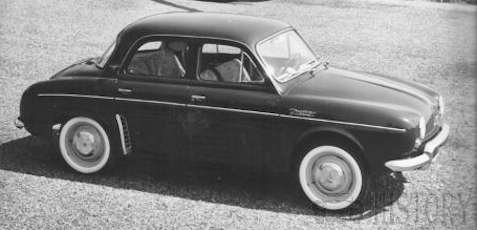 Renault Dauphine Gordini car History from 1957 to 1967