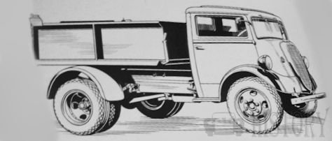 Fordson Thames 7V truck