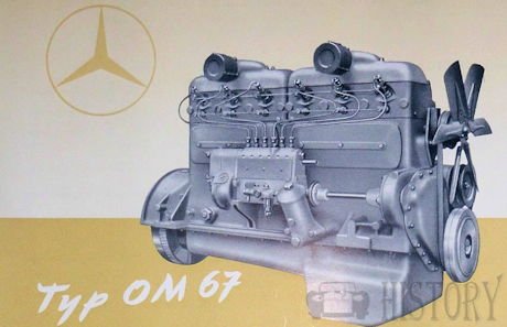 Mercedes-Benz OM 67 diesel engine