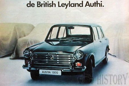 Authi  ( British Motor Corporation) and (Nueva Montaña Quijano). Vehicle manufacturer Spain From 1966 to 1976