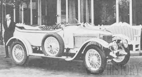 Vauxhall Prince Henry motorcar history