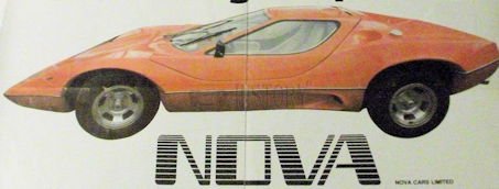 Nova Sports car kit parts